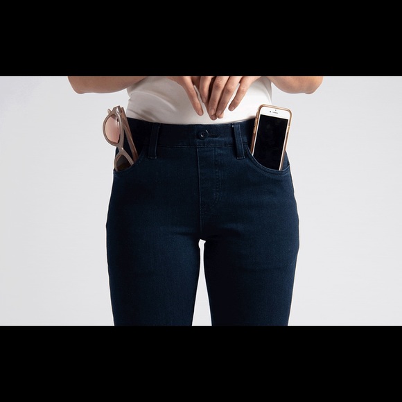 Betabrand XL 4 pocket Denim jeans - Picture 2 of 12